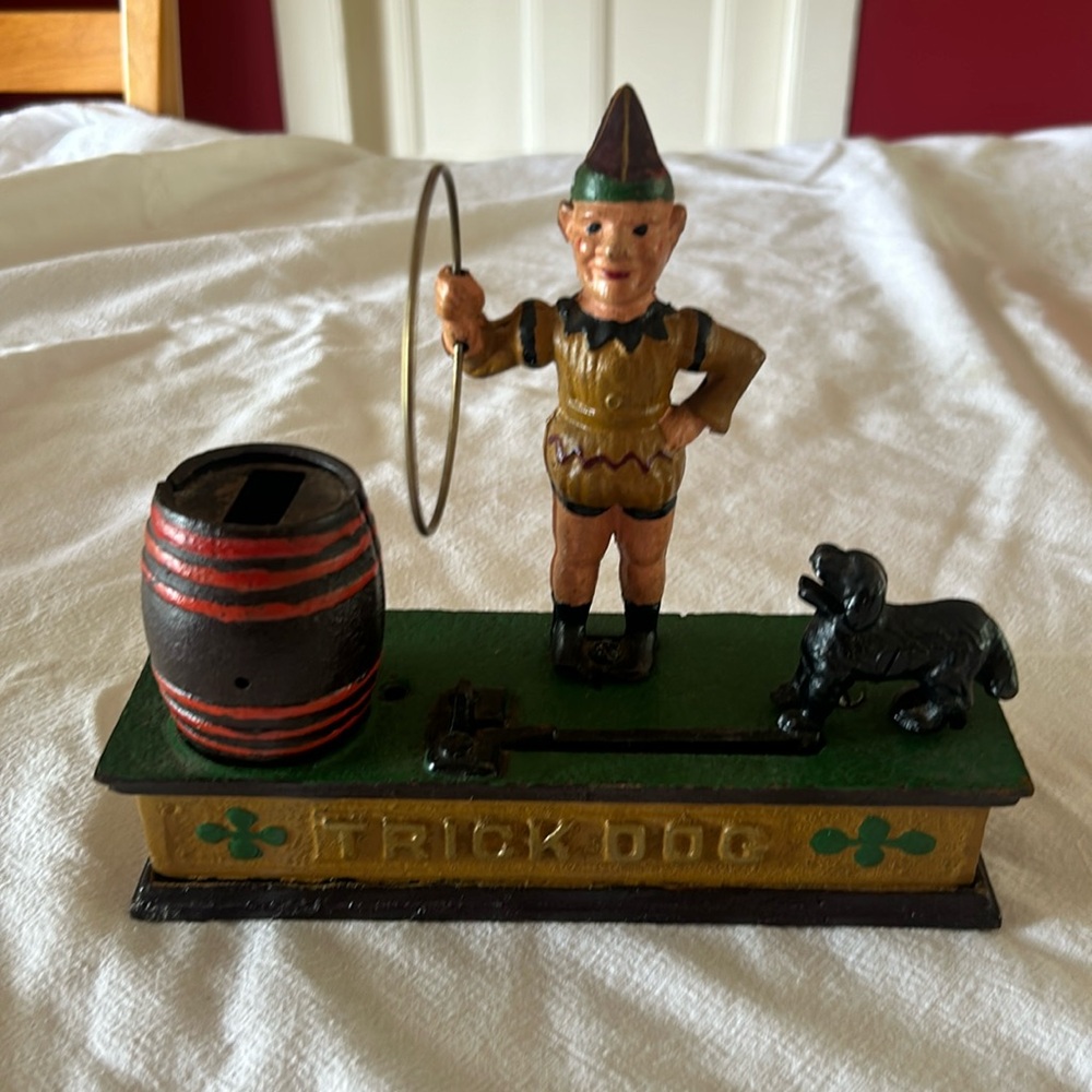 Trick Dog Piggy Bank